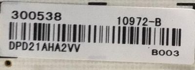 FUENTE DE PODER PARA TV TOSHIBA / NUMERO DE PARTE 300538 / RSAG7.820.10972/ROH / CQC13134095636 / 10972-B / PANEL HD650Y3U73-TAL5KT\S0\GM\ROH / DISPLAY HV650QUB-E9D / MODELO 65M550KU 65M550U - Imagen 3